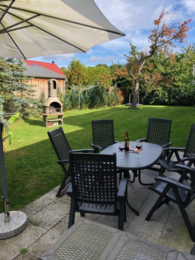 Stettiner Haff Nebengebaeude Villa Mönkebude Eksteriør billede